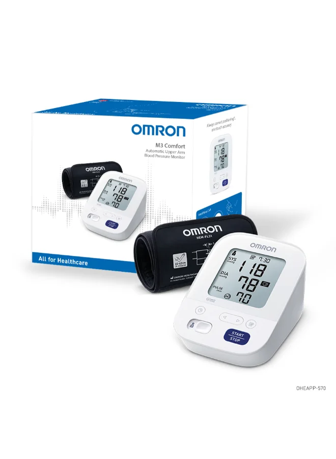 Premium Digital Blood Pressure Monitor Upper Arm Cuff Device (Accurate Measurement, Clinical Grade, For Home Use) 38djj