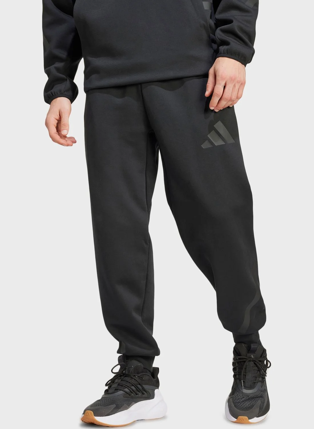 Sport Premium Athletic Trackpants Comfortable Breathable Performance Trousers for Men (Black, Large) f6hfl