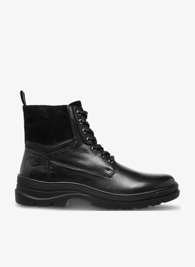 Lee Cooper Men Leather Ankle Boots Premium Genuine Leather Footwear for Men (Brown, 42 EU) v72ve