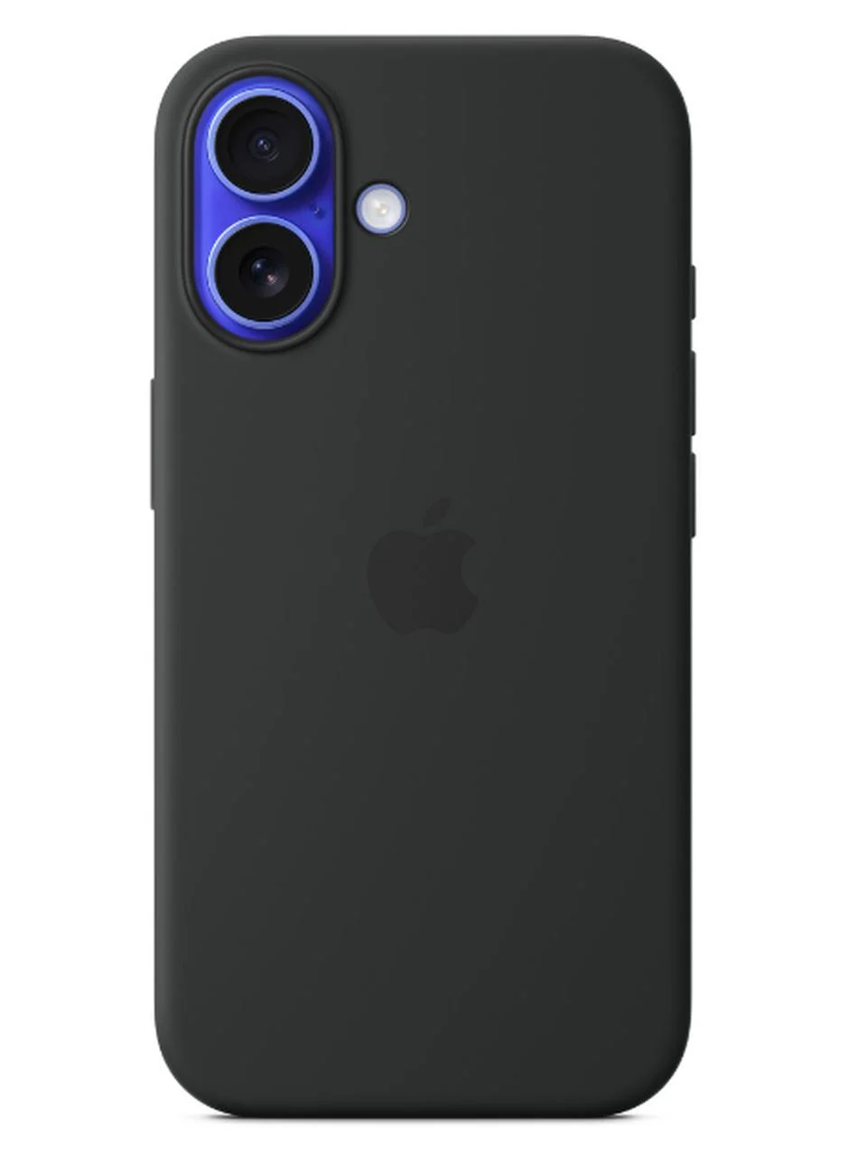 Premium Smart Silicone Protective Case for Smartphone 16 Series (Black, 1 Piece) nxd4a