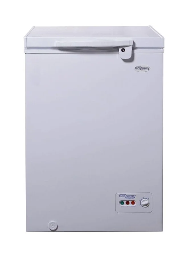 Super General Chest Freezer (150L, White) Freestanding Compact Storage Solution vxb6s