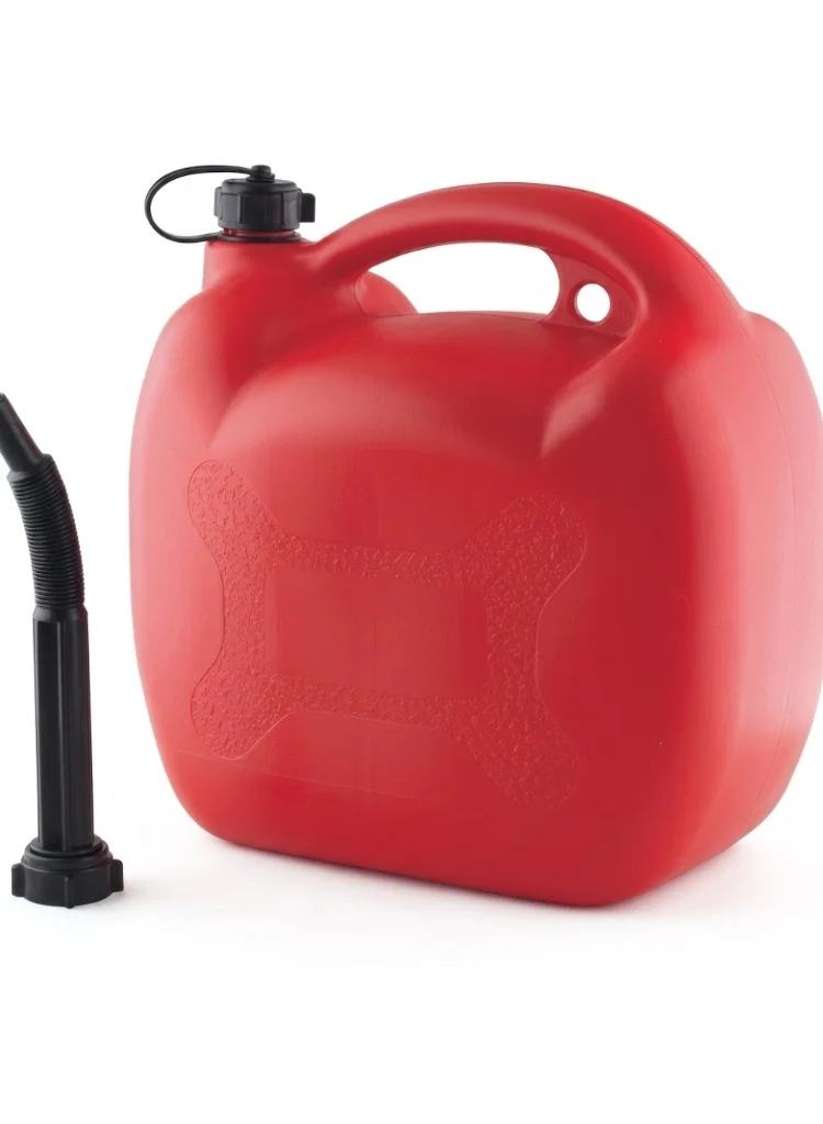 Premium Fuel Storage Container Heavy Duty Petrol Diesel Tank for SUV Motorcycle and ATV (Red, 20 L) mh6k8
