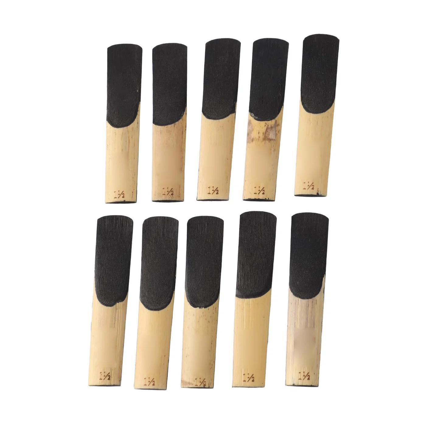 Bnineteenteam Tenor Saxophone Reeds (1.5 Strength, 10 Pack) Premium Musical Instrument Accessories for Woodwind Players sulap