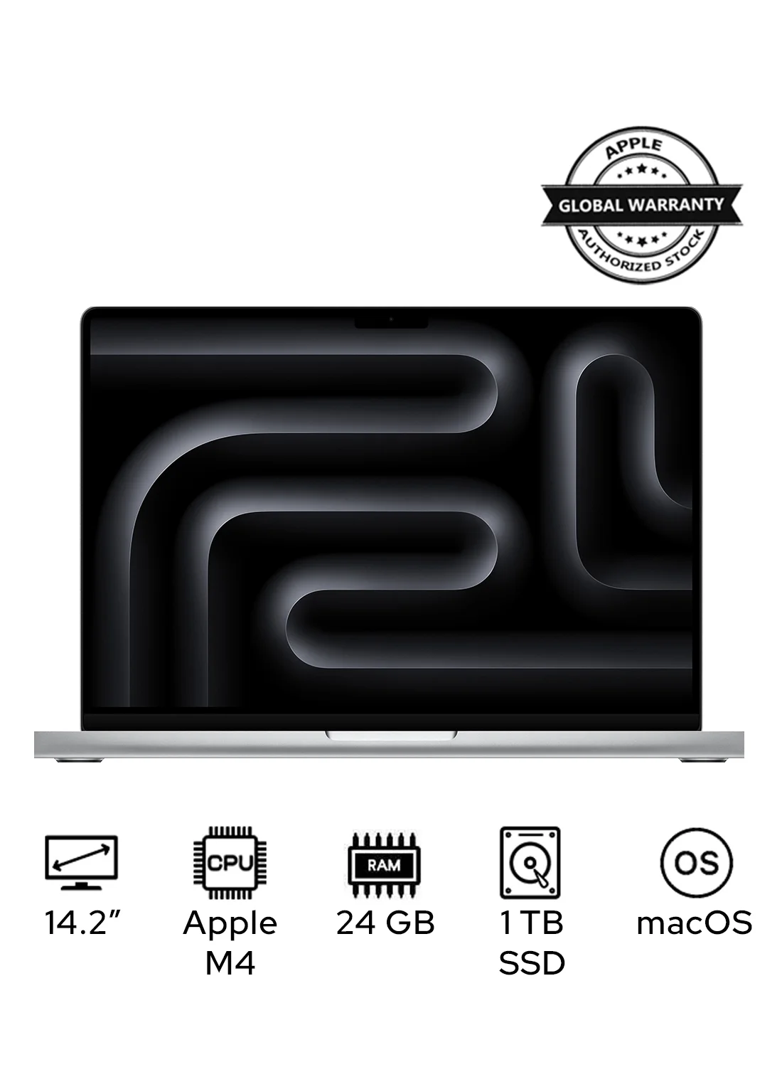 Premium Smart 14-Inch Professional Laptop, 10-Core CPU, 24GB RAM, 1TB SSD, High-Resolution Display (Silver, 14-Inch) tb8ei