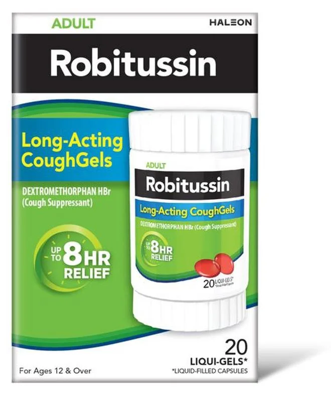 Premium Cough Relief Liqui-Gels Adult Formula Fast-Acting Support (20 Count) qjt37