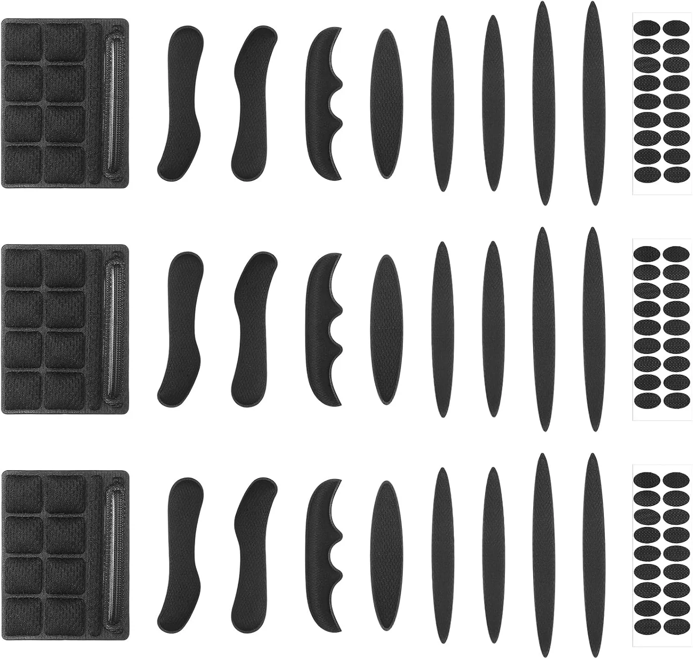 Wugongshan Helmet Padding Kit Universal Replacement Foam Inserts for Motorcycle and Bicycle Helmets (30 Pcs) 5ngd4