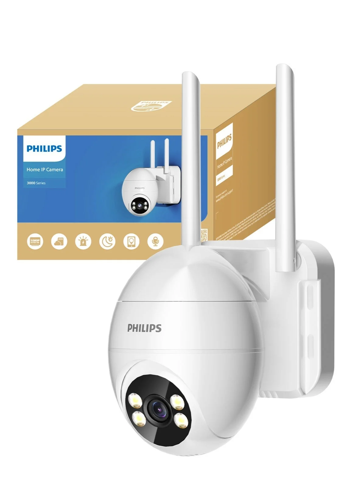 Premium 360¡ã Smart Security Camera 1080P HD WiFi IP Camera with AI Motion Detection and Color Night Vision for Home Monitoring sow6w