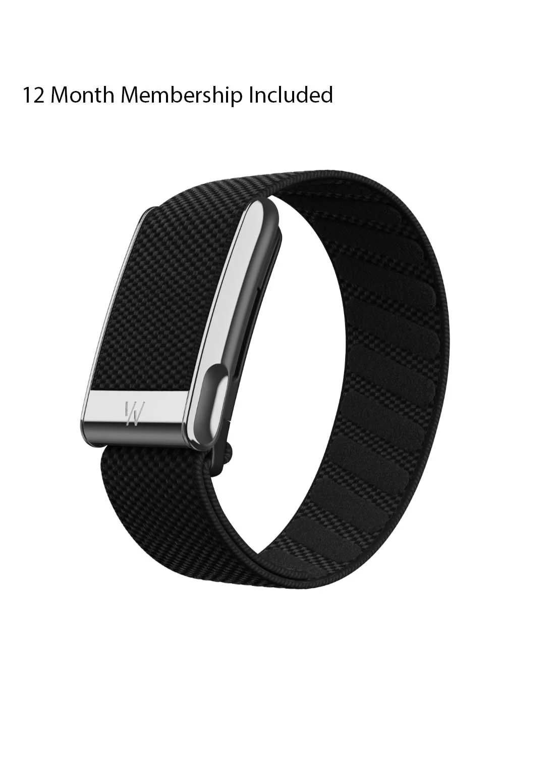 Premium Health and Fitness Tracker with 12-Month Membership (Onyx, One Size) 60n5c
