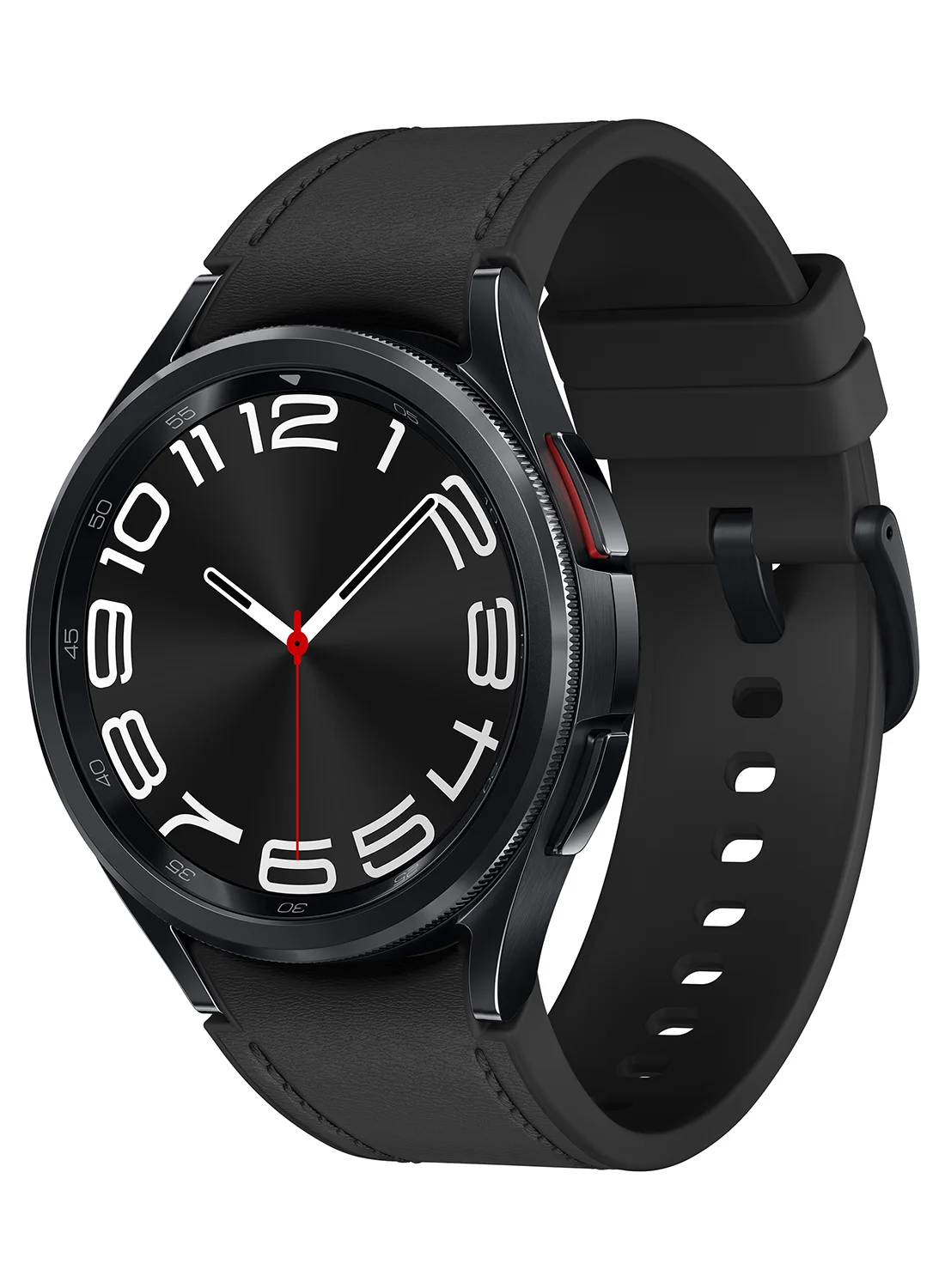 Ultra-HD Classic Smartwatch with GPS Tracking and Health Monitoring (Black, 43 mm) rpd8s