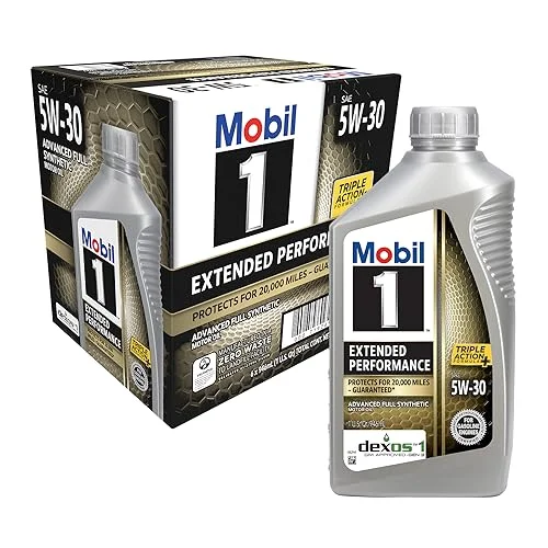 Premium Full Synthetic Motor Oil 5W30 Extended Performance (6 x 946 mL Pack) kejoj