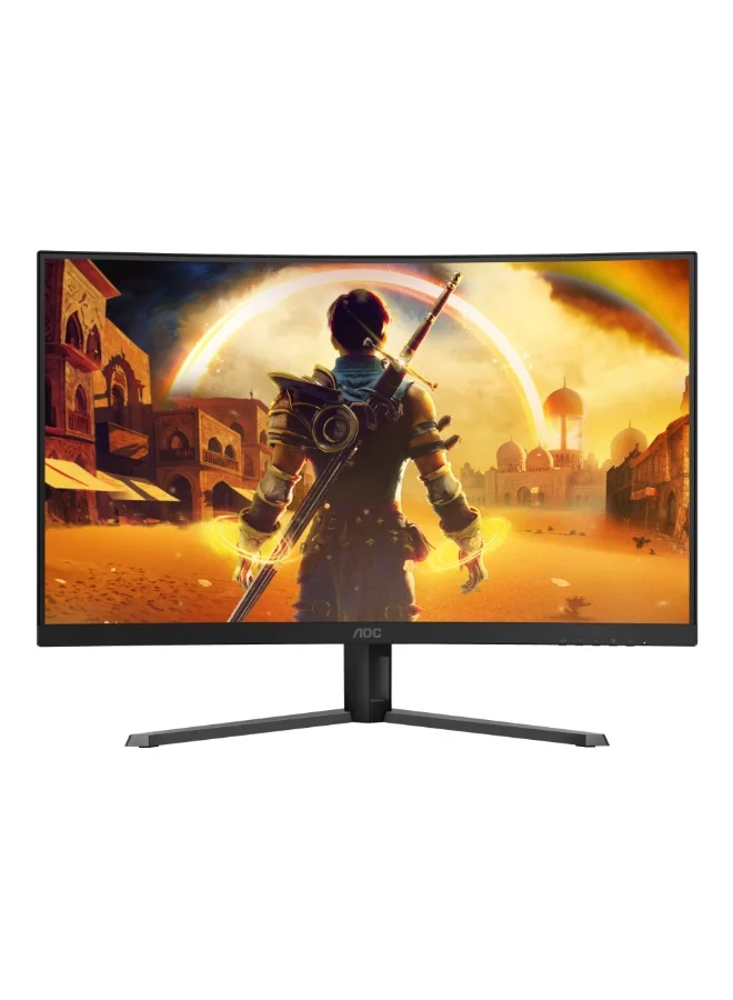 Premium 31.5-inch Curved Gaming Monitor Full HD VA Panel 240Hz 0.3ms HDR10 (Black, 31.5 inch) 6p2uz