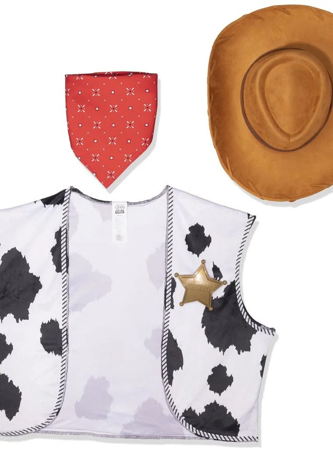 Premium Cowboy Character Costume Kit for Adults (Multi-Color, One Size) i31rn