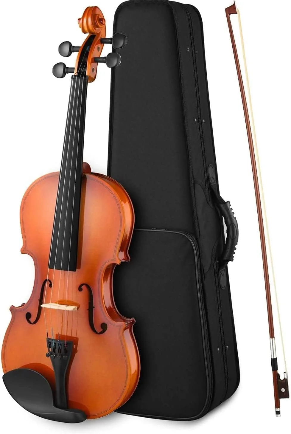 Megarya 1/8 Violin Student Starter Set with Bow and Protective Case (1/8 Size) 9o0gj