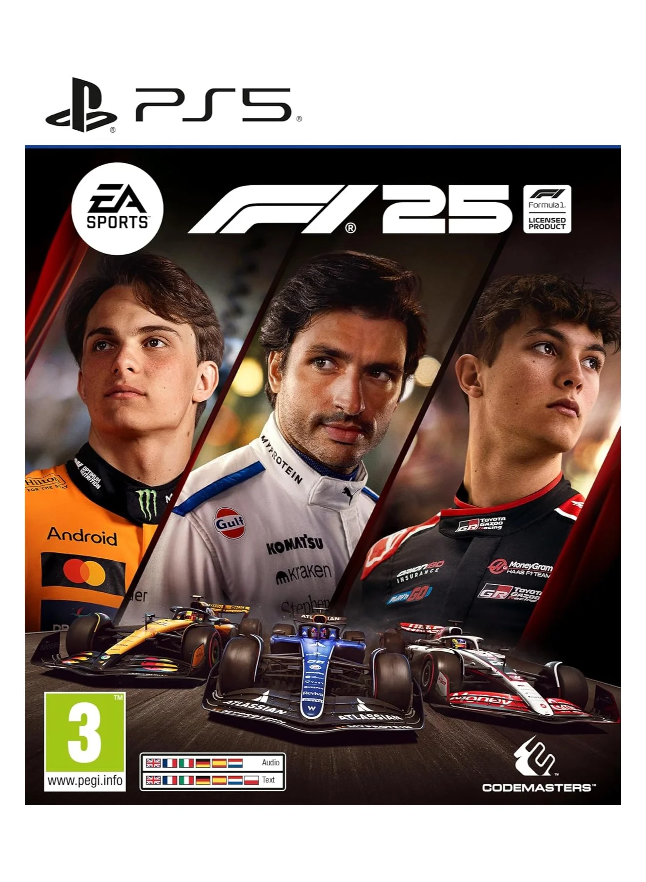 F1 25 Standard Edition for Console 5 (Premium Racing Simulation, Single & Multiplayer, English Version) cx08h