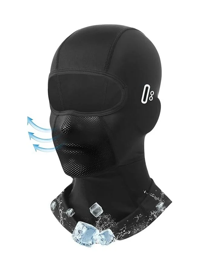 Polish'D Balaclava Face Mask with Glasses Holes UV Protection Cooling Headgear for Motorcycle and Outdoor Sports (One Size) znf91