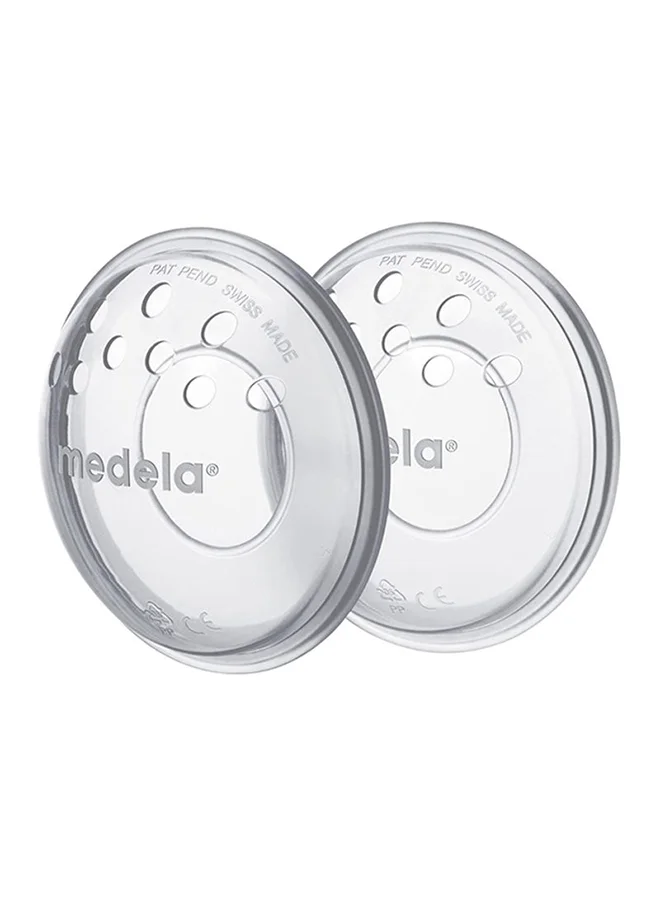 Premium Breast Shells for Nipple Relief and Milk Leakage Prevention (2 Pieces, Wearable Design) w2hcf