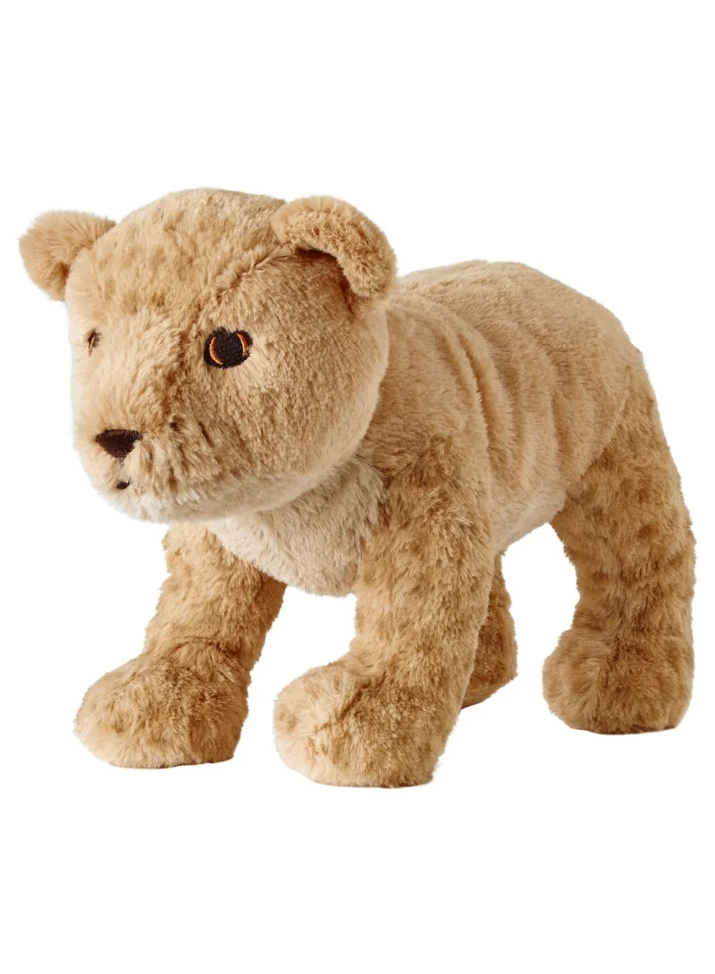 Premium Soft Toy Lion Cub Plush Stuffed Animal (27 cm) - Cuddly Educational Toy for Kids ua8q5