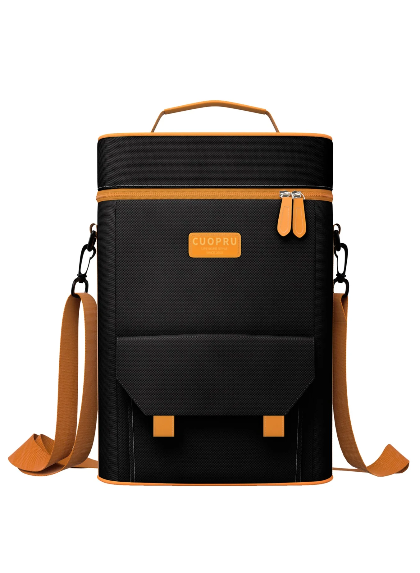 Cuopru Premium Yerba Mate Kit Carrier Tote Bag Waterproof Double Layer Portable Organizer for Travel Picnic Beach (30 cm x 20 cm x 15 cm) xbglf
