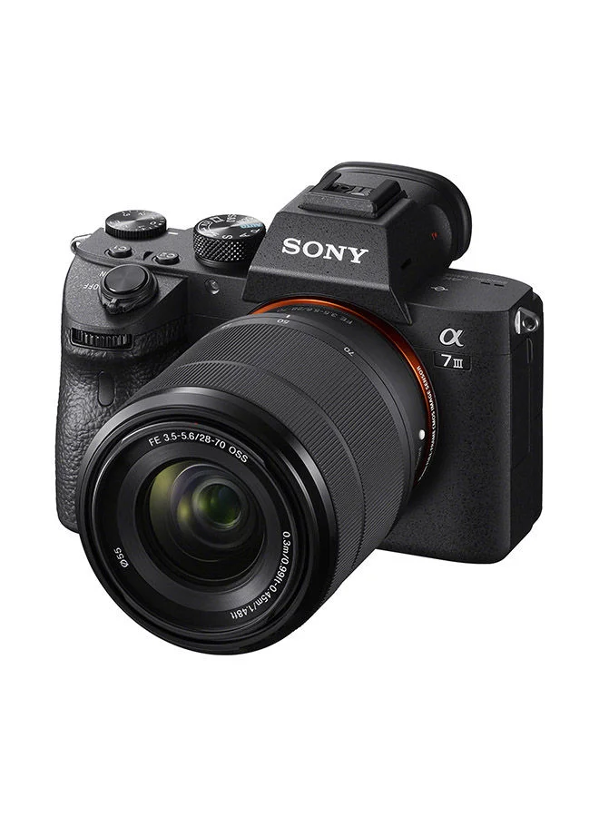 Premium Full-Frame Professional Mirrorless Camera with 28-70mm Interchangeable Lens, 24.2 Megapixels (Black) 6ybcl