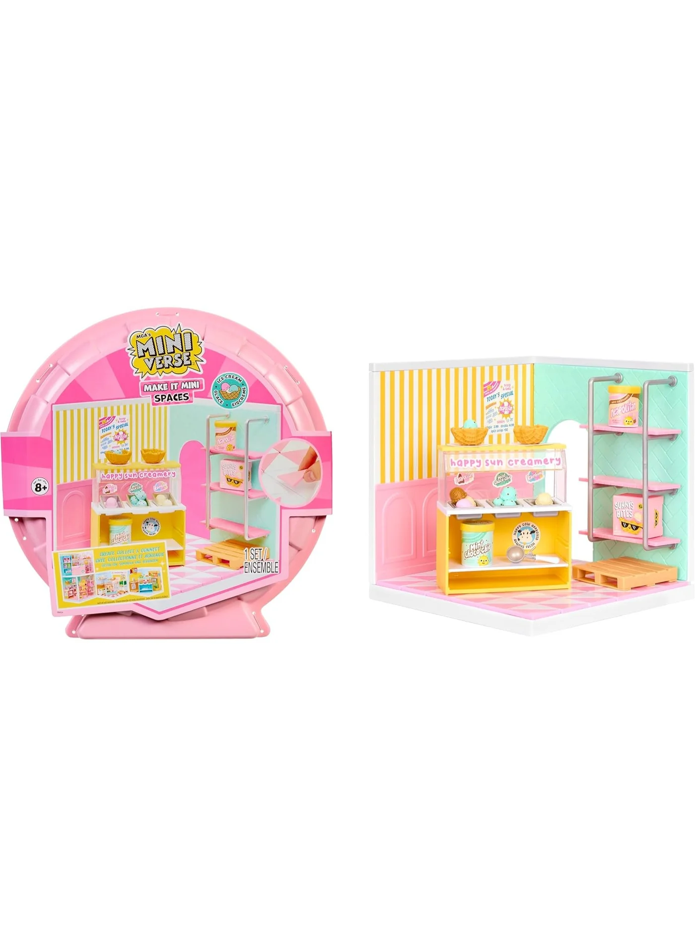 Miniverse Make It Mini Spaces Starter Pack Creative Craft Set (Pink, 1 Piece) 8yq10