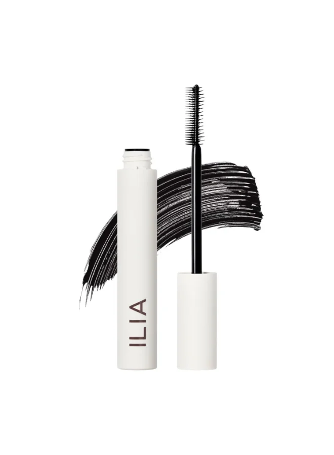 Premium Lengthening Mascara | Lightweight Nourishing Formula | Smudge-Resistant & Lifting | For Sensitive Eyes (Soft Black, 8 g) 0r9wf