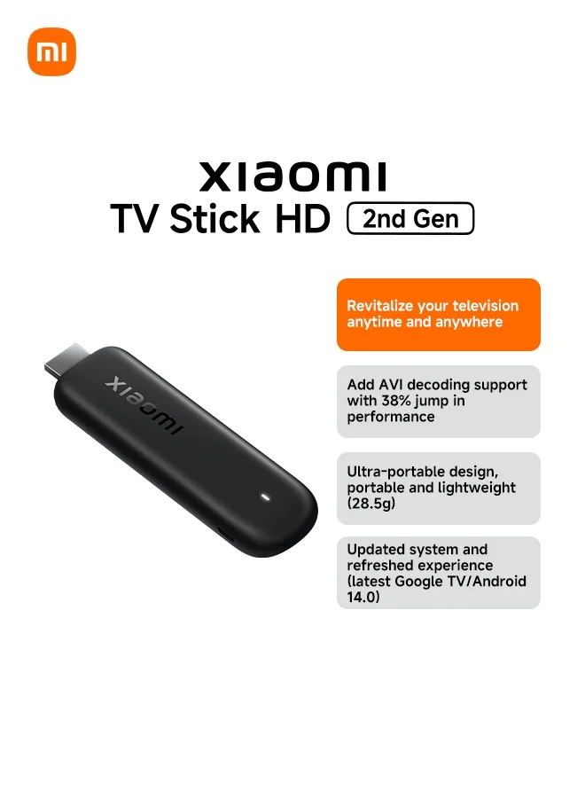 Smart Android TV Streaming Stick Full HD 1080p Media Player with Built-in Chromecast (Black) ktozk