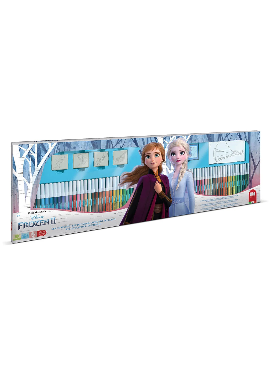 Cartoon Art Drawing and Coloring Set for Kids (118-Piece) zu8f4