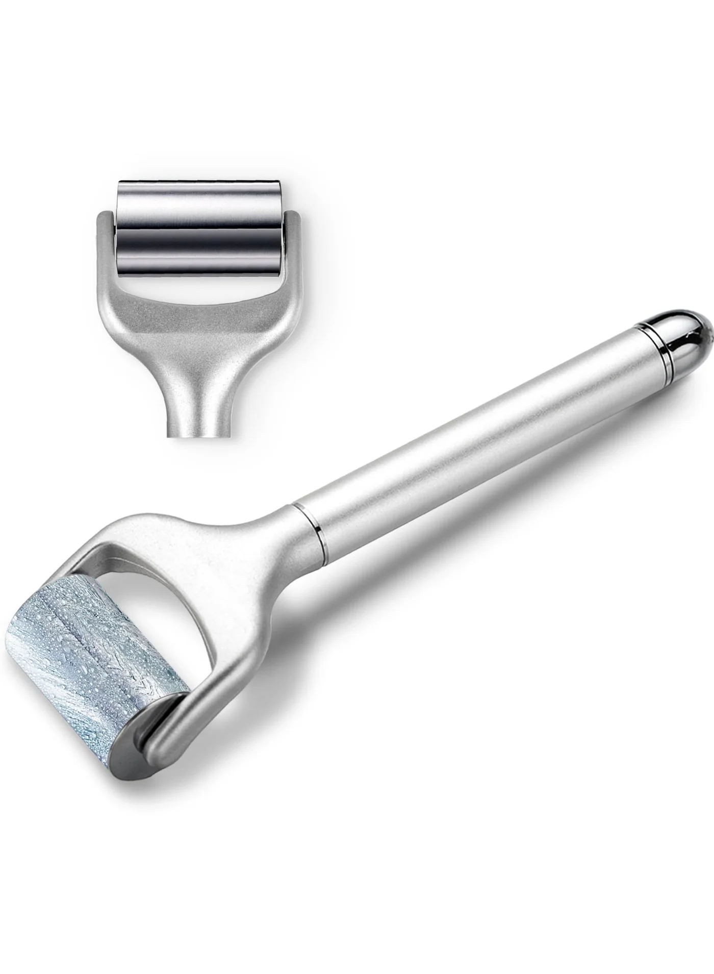 KASTWAVE Electric Facial Ice Roller for Puffiness and Skin Refreshing (White, 15 cm) m06wj
