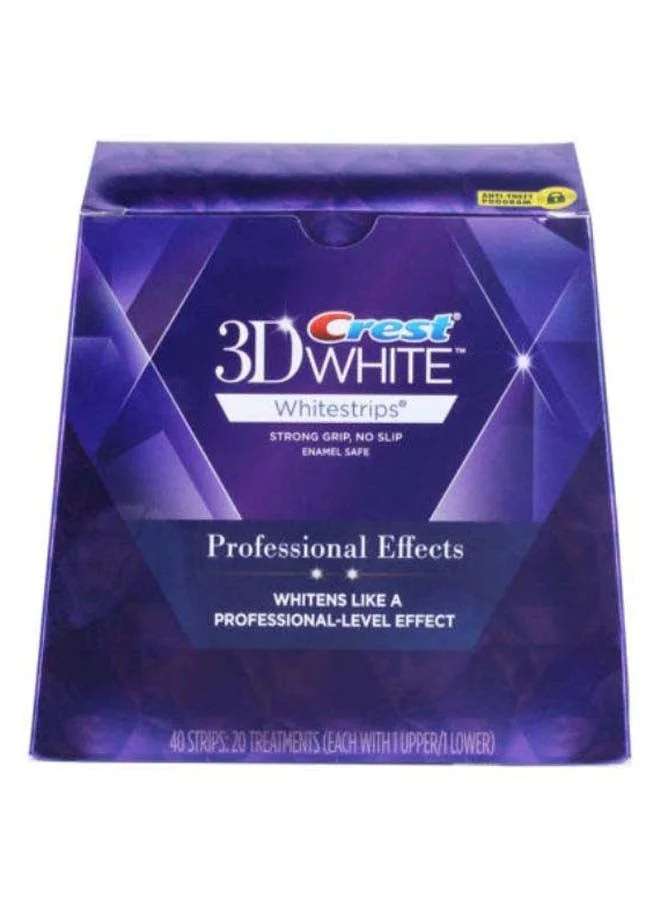 Premium Dental Whitening Strips Kit Professional Oral Care Set (40-Piece) 8r56s