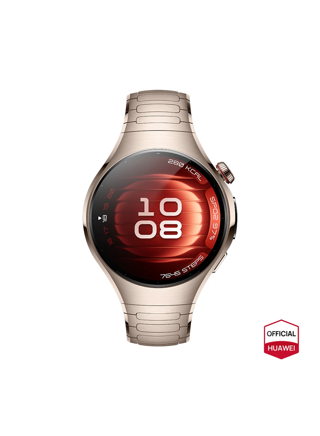 Smart Series 5 Smartwatch Premium Digital Fitness Tracker (Sand Gold, 42 mm) usyyo