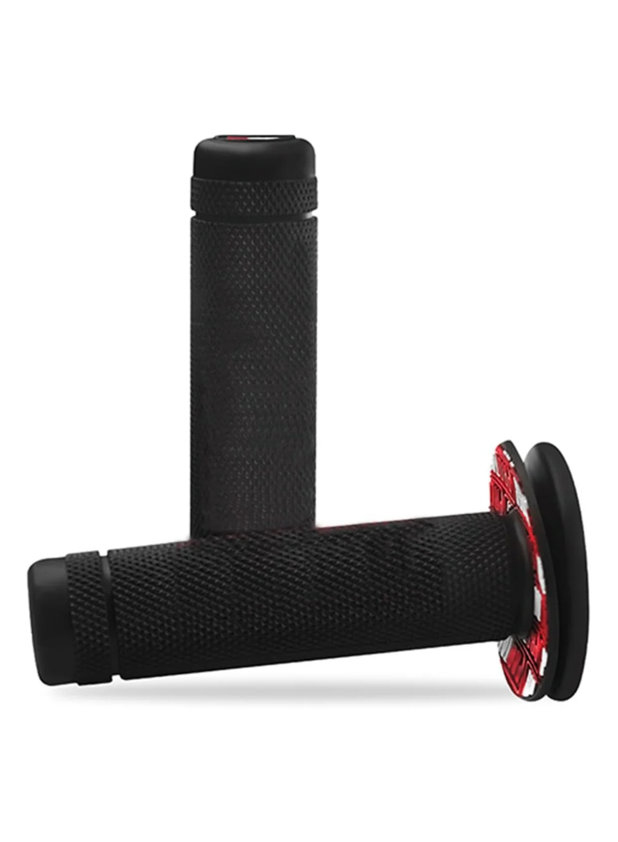 Universal Motorcycle Handlebar Grips Premium Rubber Anti-Slip Design for Dirt Pit Bikes (22mm, One Pair) 0fgel