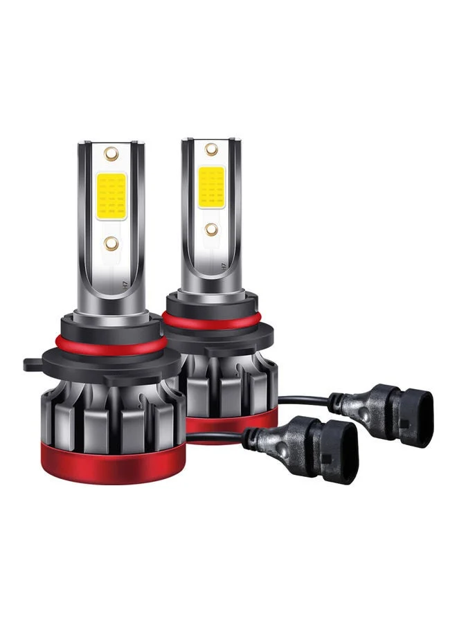 MUNTAQI LED Fog Light Bulbs High-Intensity Waterproof Driving Lamps (2-Piece Set) vaj49