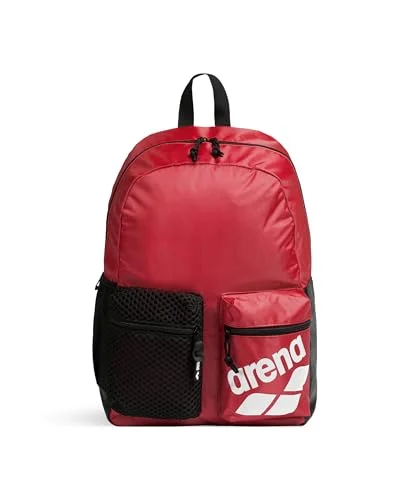 Premium Multisport Gym Backpack Durable Training Rucksack for Swimming and Athletics (Red, 30 Liters) 5xvwz