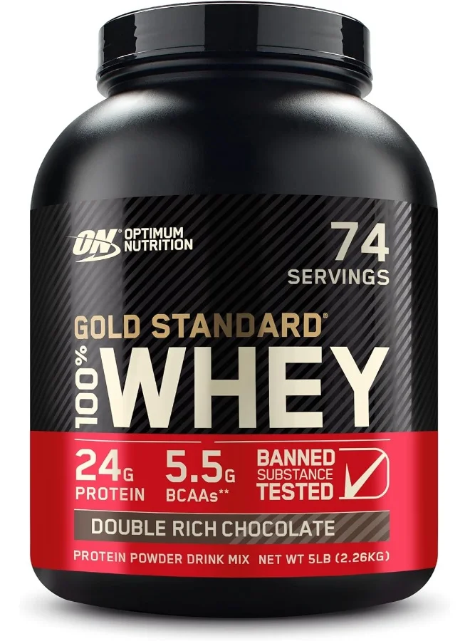 Premium Whey Protein Isolate Powder Muscle Support and Recovery Formula (Double Rich Chocolate, 2.27 kg) hmmqa