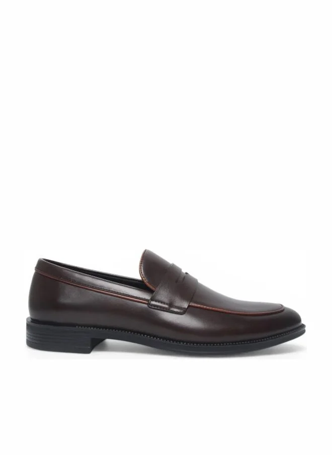 Bata Classic Formal Loafers Premium Leather Slip-On Shoes for Men (Black, 42 EU) kunqn