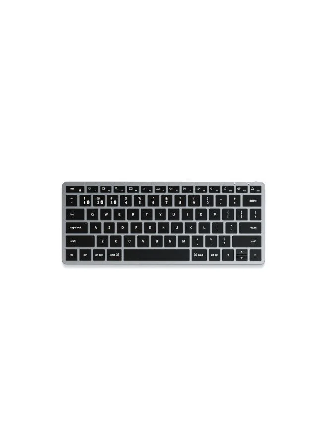 SATECHI Ultra Slim Backlit Bluetooth Keyboard (Space Grey, Wireless) 1lbju