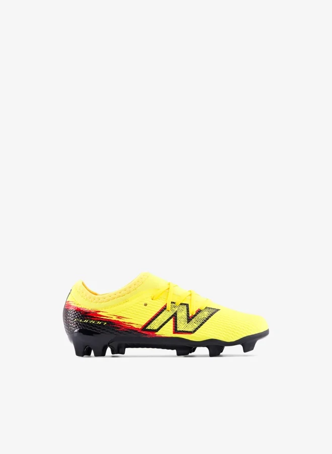 Premium Junior Firm Ground Soccer Cleats Lightweight Performance Footwear for Kids (Black, 35 EU) jq6ww