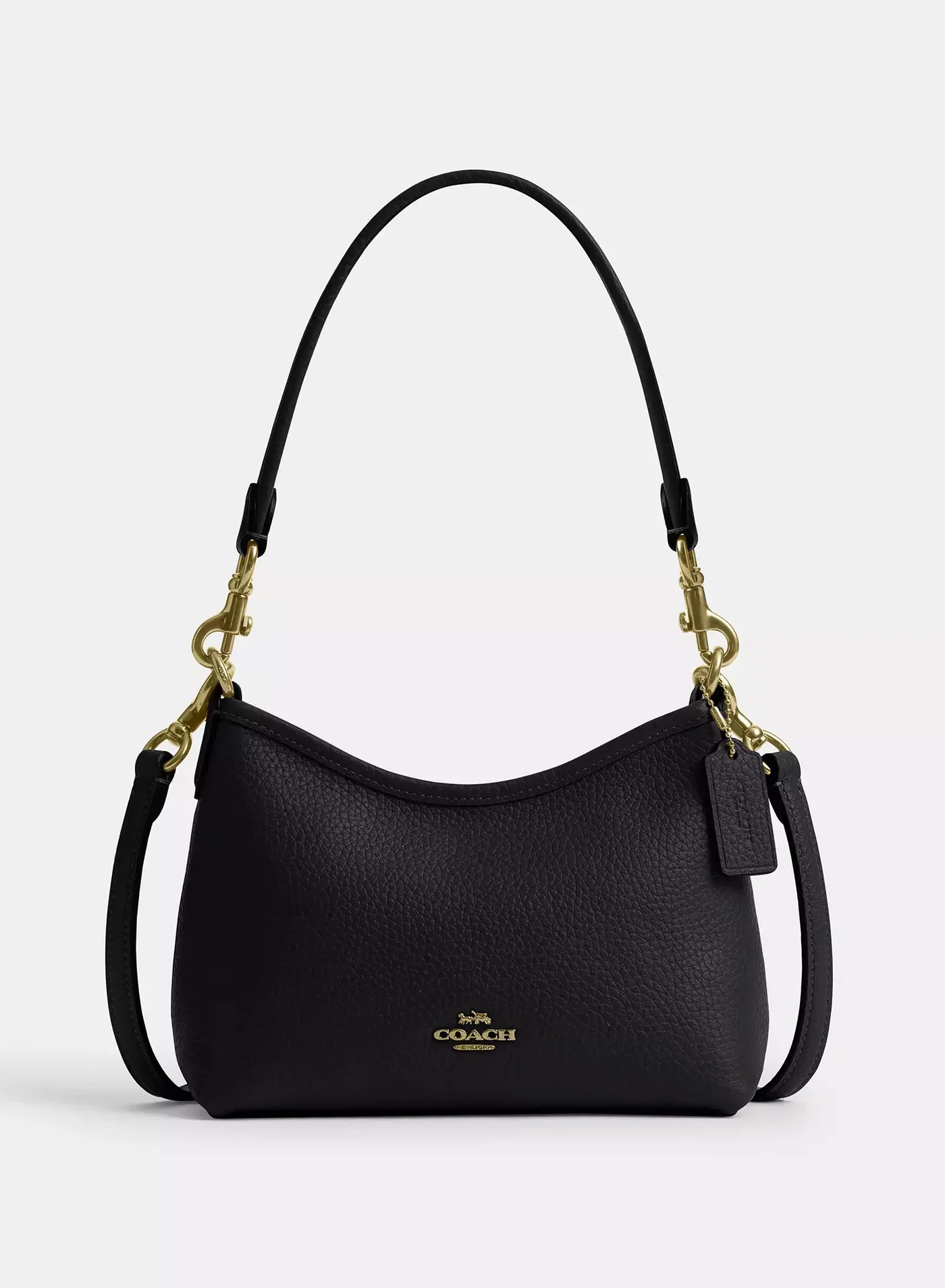 Premium Leather Shoulder Bag for Women, Elegant Crossbody Handbag for Travel and Daily Use (Black, 20cm) 9hvz0