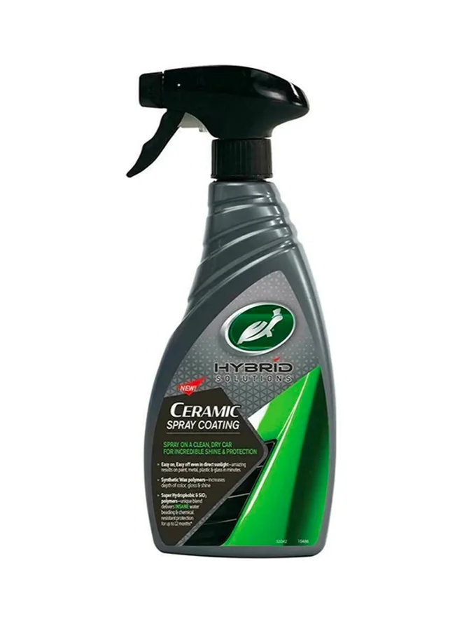 Premium Ceramic Wax Spray Coating Hydrophobic Car Polish for High Gloss Shine and Long-Lasting Protection (500 mL) 18yin