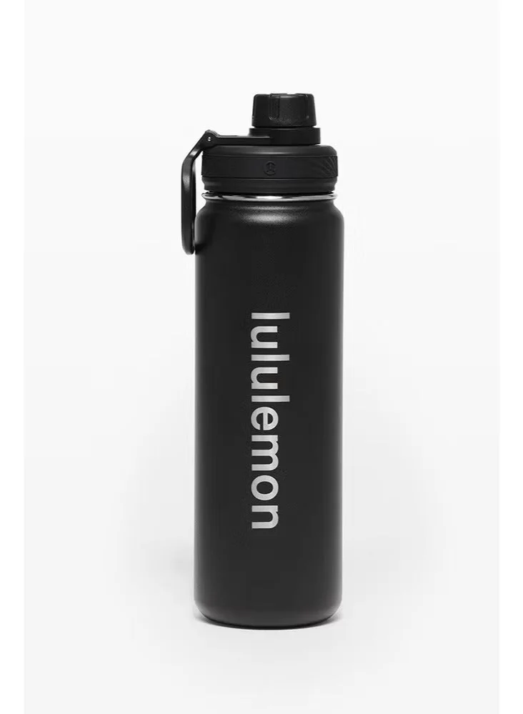 Premium Stainless Steel Vacuum Insulated Sports Water Flask (Double-Walled, Leak-Proof, 710 mL) 64suh