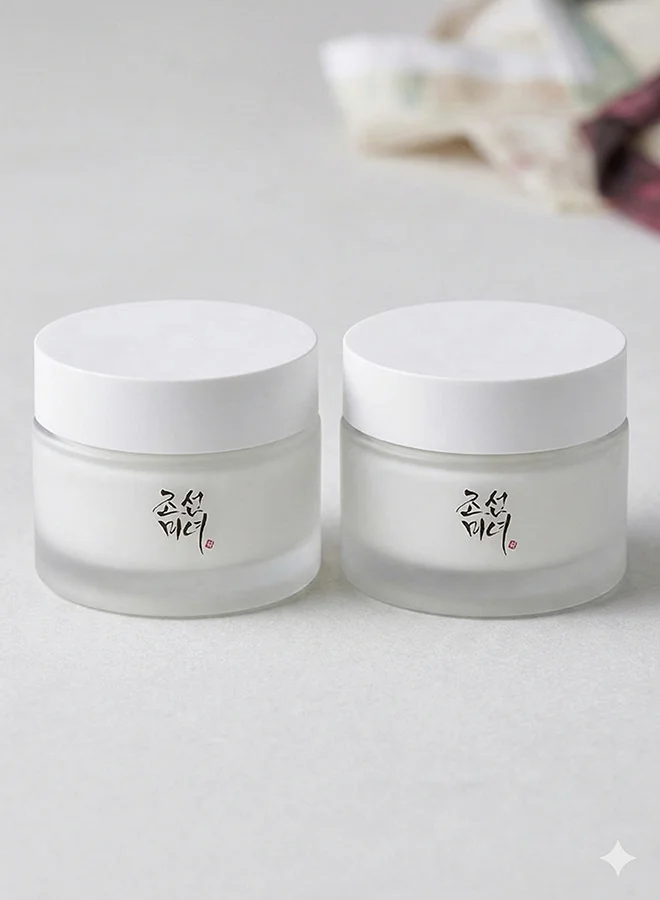 Premium Facial Moisturizer Cream for Dry and Sensitive Skin, Daily Hydration Skincare for Men and Women (White, 2 x 50 mL) zr7yr