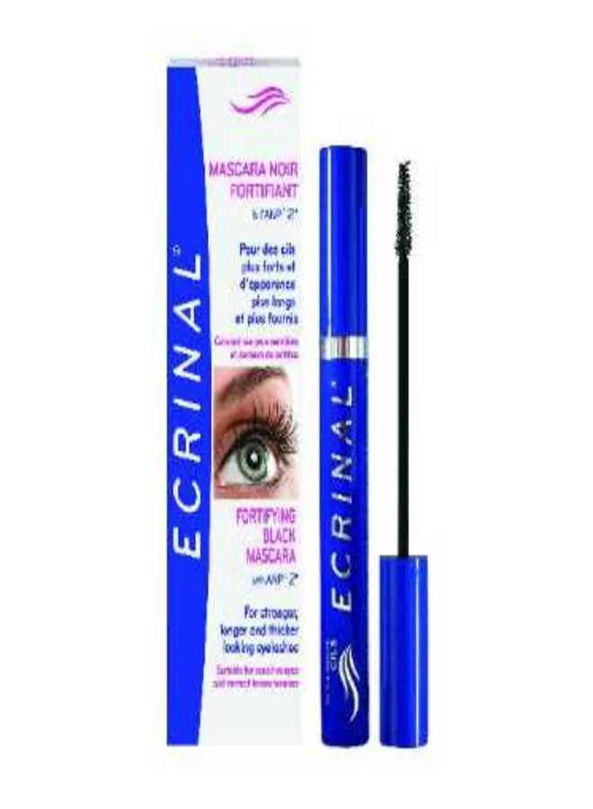 Ecrinal Strengthening Black Mascara Volumizing Formula For Thicker-Looking Lashes (Black, 10 mL) vpc2w
