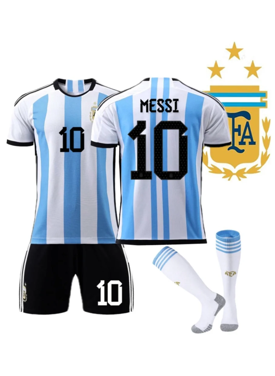 AUTOYSUR Kids Soccer Jersey Set #10 Sportswear Uniform for Youth (Polyester, 1 Set) o8ik5