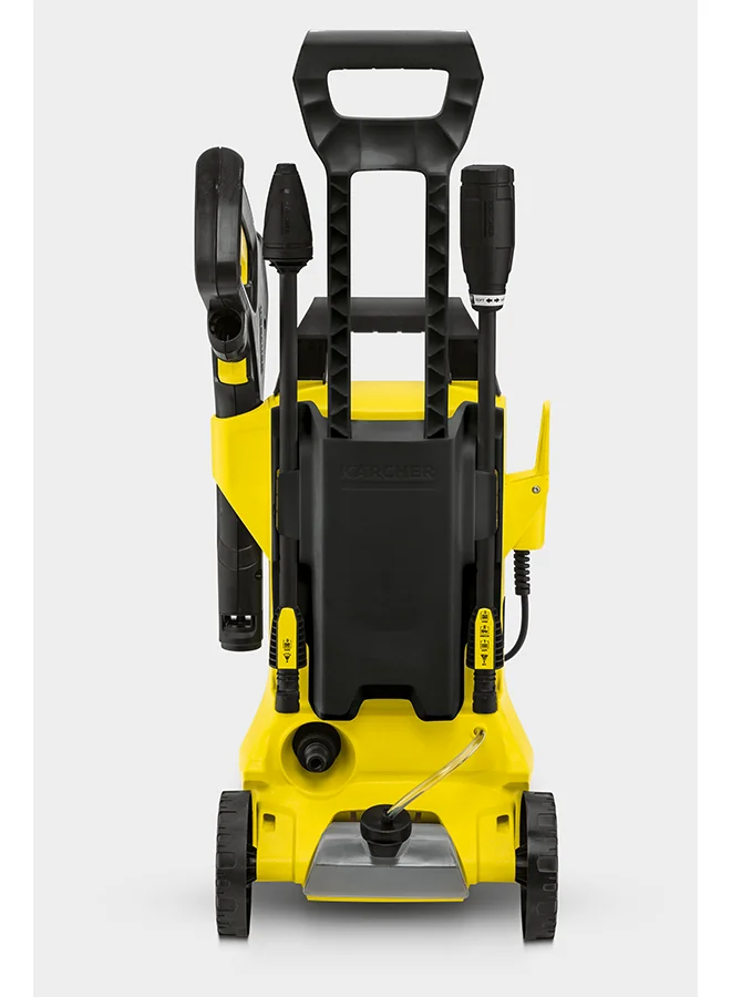 Premium High Pressure Washer 120 bar Power Control System with Dual Spray Lances (Yellow and Black, 1 Unit) wjjtu