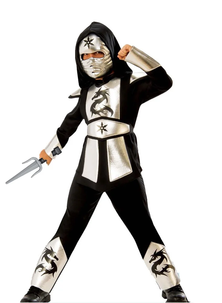 Al Aoyama Kids Ninja Costume Set Premium Foam Accessories for Boys Halloween Party (One Size) d7sjo