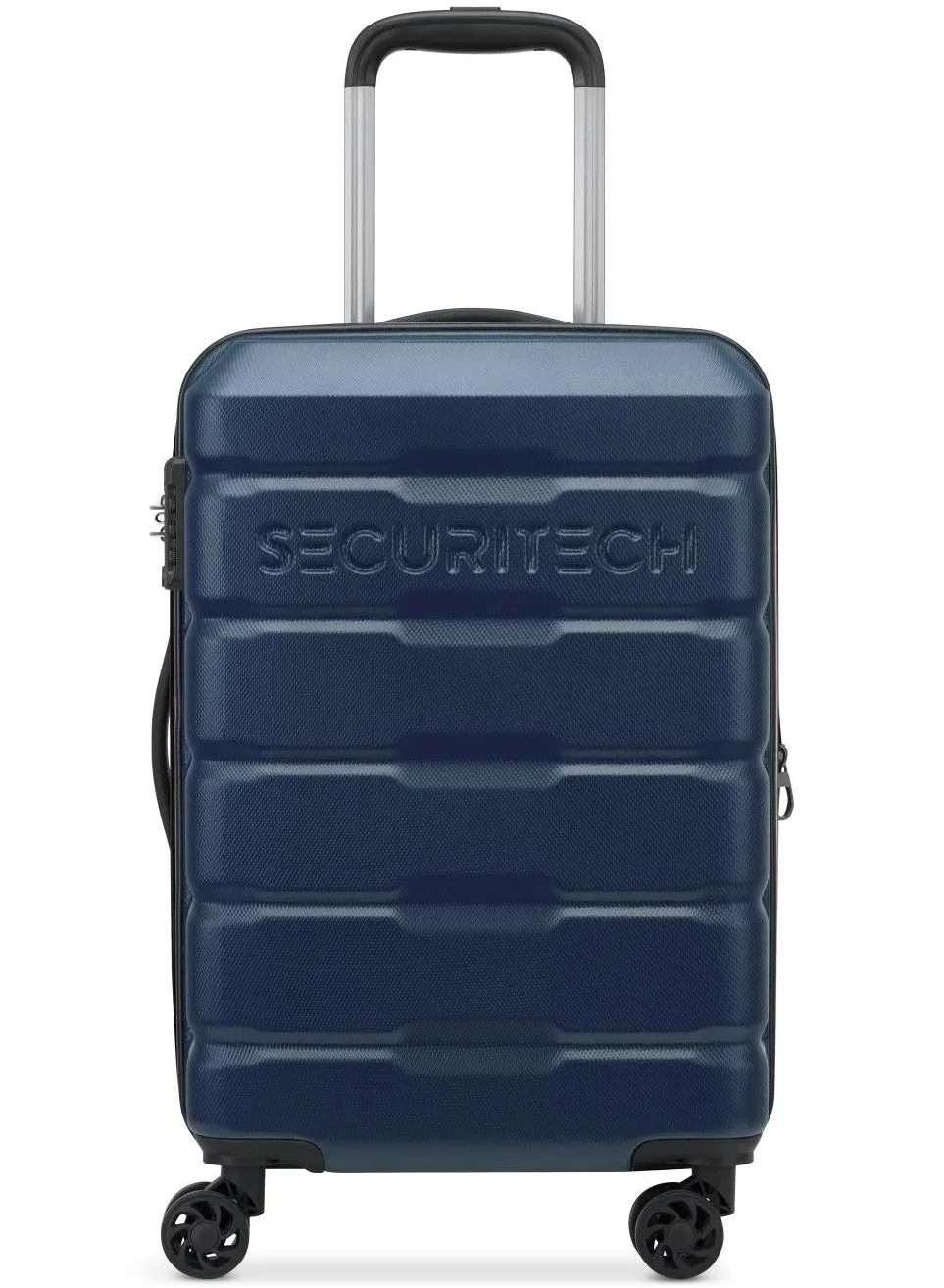 Premium Hardside Expandable Cabin Luggage Trolley with 4-Double Wheels (Blue, 54 cm) j6gjs