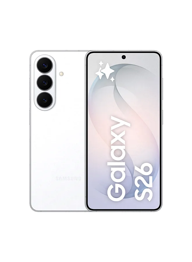 Ultra-HD S26 Smartphone 5G Dual SIM (White, 12GB RAM, 256GB Storage, 6.9-inch Display) Premium Mobile Device kko25