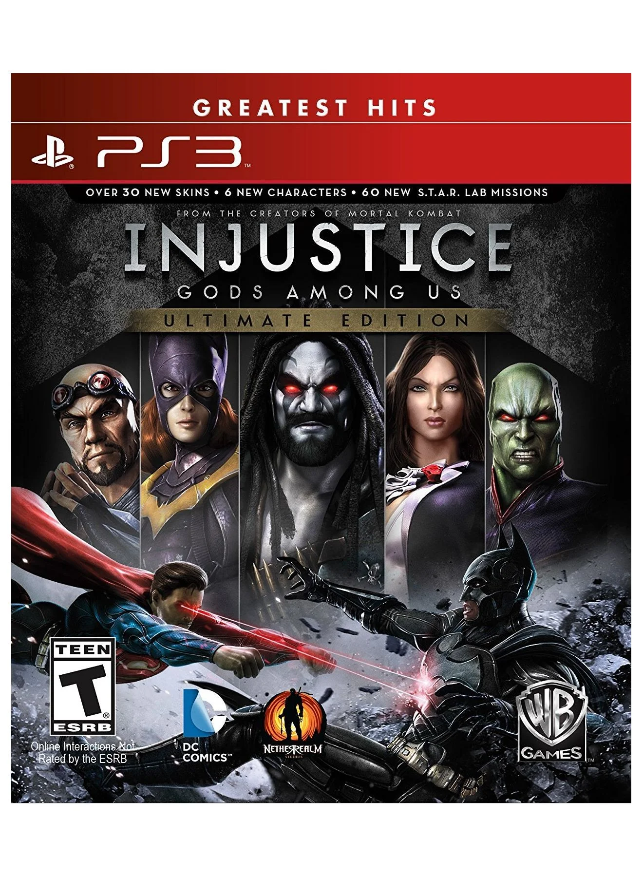 Injustice Gods Among Us Ultimate Edition (Premium Fighting Game for Console) - Single & Multiplayer c1jcg