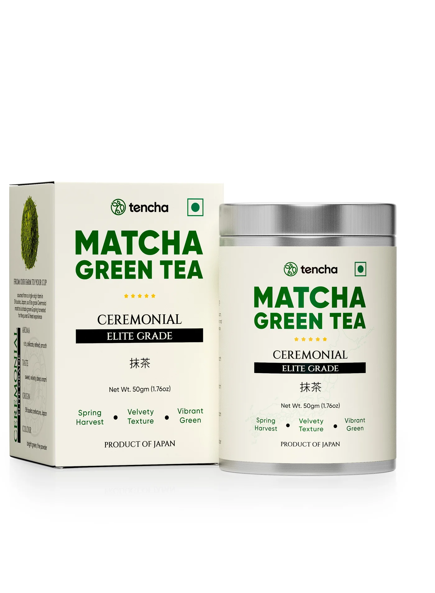 Tencha Ceremonial Elite Grade Matcha Green Tea Powder (50g) 9fs51