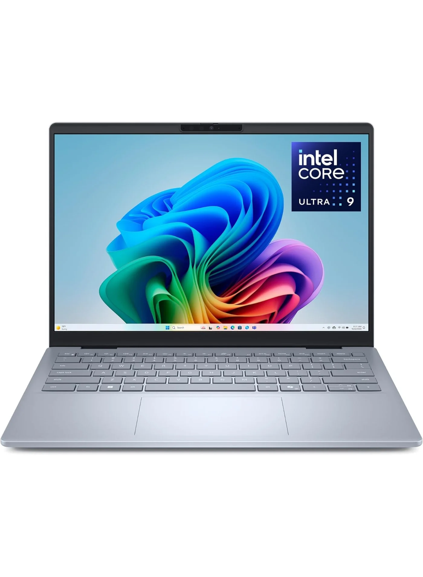 Premium 2-in-1 Convertible Laptop 14-inch FHD+ Touchscreen, Intel Core Ultra 9, 32GB RAM, 1TB SSD, Backlit Keyboard, English Layout (Ice Blue) sekji